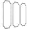 Ekena Millwork 28-in. W x 72-in. H Foster Running Coin Panel Moulding Kit Triple Panel PMLKFO28X72C - alternate 5